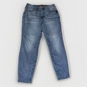 Judy Blue Skinny Fit Jeans Womens 14W 36 Blue High Rise Stretch Medium Wash